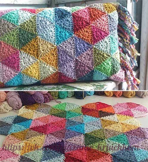 complicaciones Seguid así exótico Colcha de Ganchillo – Crochet – Paso a paso – Comando Craft
